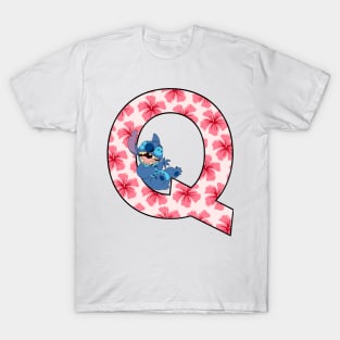 Stitch letter T-Shirt